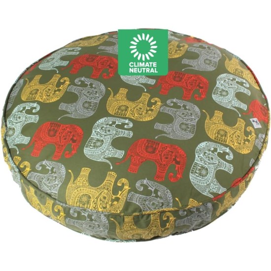 dd59r Round Medium Large Washable Dog Bed Cover with Removable Cover Papillon Print 36"x5" Round dd59r Round Medium Large Washable Dog Bed Cover with Removable Cover Papillon Print 36"x5" Round