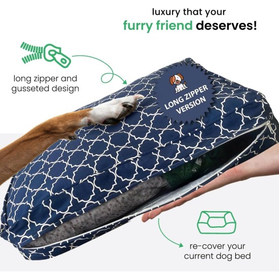 dd59r Round Medium Large Washable Dog Bed Cover with Removable Cover Papillon Print 36"x5" Round dd59r Round Medium Large Washable Dog Bed Cover with Removable Cover Papillon Print 36"x5" Round
