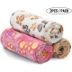 luciphia Dog Blanket, Cat Blanket, Washable, 1 x Pack of 3 Blankets for Small/Medium Dogs and Cats, Cuddly Blanket, Fluffy, Soft, Warm Fleece Pet Blanket for Travel, Sofa, 76 x 52 cm luciphia Dog Blanket, Cat Blanket, Washable, 1 x Pack of 3 Blankets for Small/Medium Dogs and Cats, Cuddly Blanket, Fluffy, Soft, Warm Fleece Pet Blanket for Travel, Sofa, 76 x 52 cm