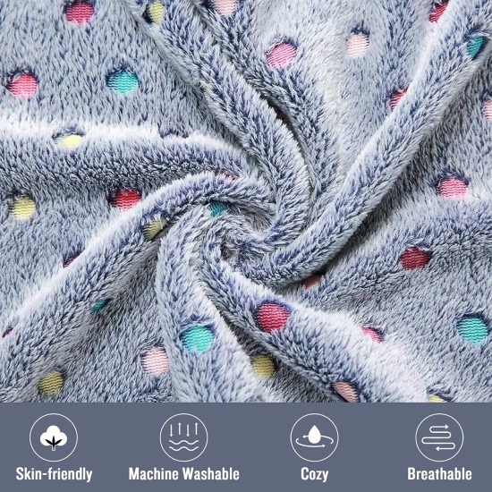 luciphia Dog Blanket, Cat Blanket, Washable, 1 x Pack of 3 Blankets for Small/Medium Dogs and Cats, Cuddly Blanket, Fluffy, Soft, Warm Fleece Pet Blanket for Travel, Sofa, 76 x 52 cm luciphia Dog Blanket, Cat Blanket, Washable, 1 x Pack of 3 Blankets for Small/Medium Dogs and Cats, Cuddly Blanket, Fluffy, Soft, Warm Fleece Pet Blanket for Travel, Sofa, 76 x 52 cm