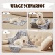 luciphia Dog Blanket, Cat Blanket, Washable, 1 x Pack of 3 Blankets for Small/Medium Dogs and Cats, Cuddly Blanket, Fluffy, Soft, Warm Fleece Pet Blanket for Travel, Sofa, 76 x 52 cm luciphia Dog Blanket, Cat Blanket, Washable, 1 x Pack of 3 Blankets for Small/Medium Dogs and Cats, Cuddly Blanket, Fluffy, Soft, Warm Fleece Pet Blanket for Travel, Sofa, 76 x 52 cm
