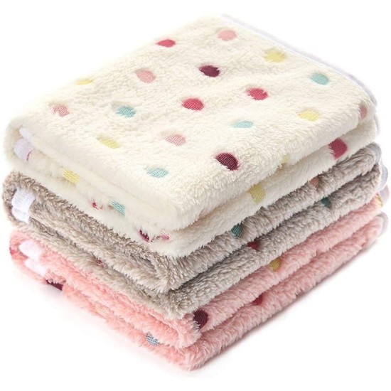 luciphia Dog Blanket, Cat Blanket, Washable, 1 x Pack of 3 Blankets for Small/Medium Dogs and Cats, Cuddly Blanket, Fluffy, Soft, Warm Fleece Pet Blanket for Travel, Sofa, 76 x 52 cm luciphia Dog Blanket, Cat Blanket, Washable, 1 x Pack of 3 Blankets for Small/Medium Dogs and Cats, Cuddly Blanket, Fluffy, Soft, Warm Fleece Pet Blanket for Travel, Sofa, 76 x 52 cm
