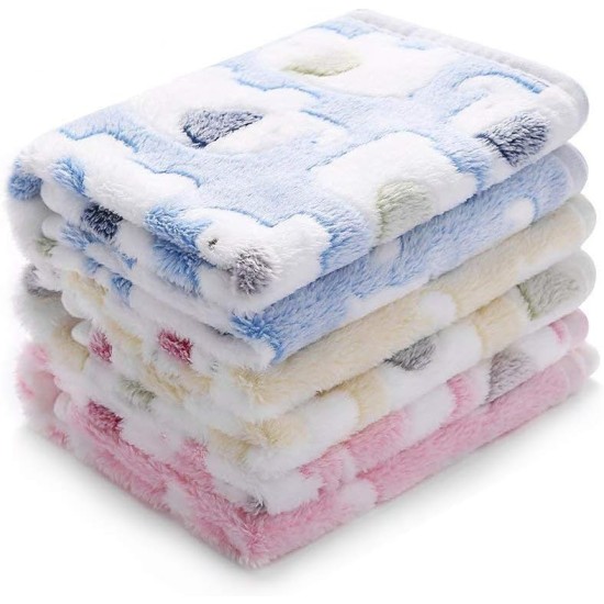 luciphia Dog Blanket, Cat Blanket, Washable, 1 x Pack of 3 Blankets for Small/Medium Dogs and Cats, Cuddly Blanket, Fluffy, Soft, Warm Fleece Pet Blanket for Travel, Sofa, 76 x 52 cm luciphia Dog Blanket, Cat Blanket, Washable, 1 x Pack of 3 Blankets for Small/Medium Dogs and Cats, Cuddly Blanket, Fluffy, Soft, Warm Fleece Pet Blanket for Travel, Sofa, 76 x 52 cm
