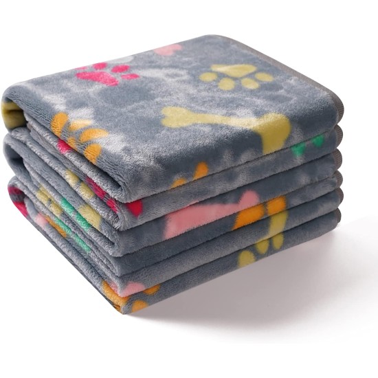 luciphia Dog Blanket, Cat Blanket, Washable, 1 x Pack of 3 Blankets for Small/Medium Dogs and Cats, Cuddly Blanket, Fluffy, Soft, Warm Fleece Pet Blanket for Travel, Sofa, 76 x 52 cm luciphia Dog Blanket, Cat Blanket, Washable, 1 x Pack of 3 Blankets for Small/Medium Dogs and Cats, Cuddly Blanket, Fluffy, Soft, Warm Fleece Pet Blanket for Travel, Sofa, 76 x 52 cm
