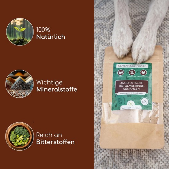 Digestive Snack for Dogs - 125 Treats with Prebiotic Yeast & Herbs | 100% Natural | Supports Intestinal Flora & Normal Faeces | 125 Gentle Dog Snacks Digestive Snack for Dogs - 125 Treats with Prebiotic Yeast & Herbs | 100% Natural | Supports Intestinal Flora & Normal Faeces | 125 Gentle Dog Snacks