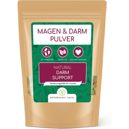 Digestive Snack for Dogs - 125 Treats with Prebiotic Yeast & Herbs | 100% Natural | Supports Intestinal Flora & Normal Faeces | 125 Gentle Dog Snacks Digestive Snack for Dogs - 125 Treats with Prebiotic Yeast & Herbs | 100% Natural | Supports Intestinal Flora & Normal Faeces | 125 Gentle Dog Snacks
