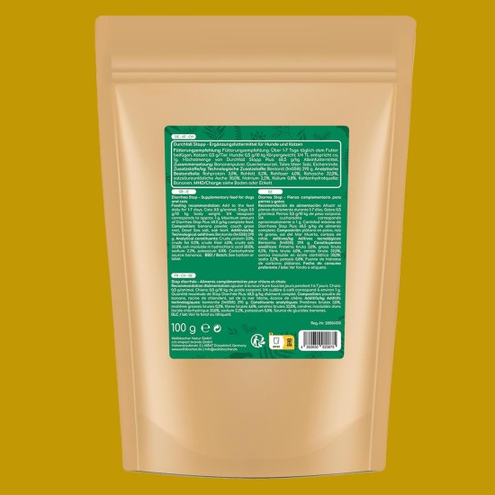 Digestive Snack for Dogs - 125 Treats with Prebiotic Yeast & Herbs | 100% Natural | Supports Intestinal Flora & Normal Faeces | 125 Gentle Dog Snacks Digestive Snack for Dogs - 125 Treats with Prebiotic Yeast & Herbs | 100% Natural | Supports Intestinal Flora & Normal Faeces | 125 Gentle Dog Snacks