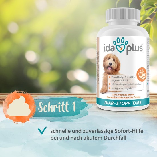 Ida Plus Darmbiotic Test Winner - Probiotics for Intestinal Restoration for the Dog - Build Intestinal Flora After Diarrhoea - Healthy Active Gut Bacteria - Immune System - Regulation Digestion - 240 Ida Plus Darmbiotic Test Winner - Probiotics for Intestinal Restoration for the Dog - Build Intestinal Flora After Diarrhoea - Healthy Active Gut Bacteria - Immune System - Regulation Digestion - 240