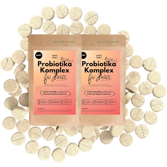 People who Kaer Probiotic Complex Powder for Dogs, 200 g - Build Intestinal Flora Dog, Intestinal Bacteria for Dogs, Intestinal Restoration Dog Supplement, Intestinal Health People who Kaer Probiotic Complex Powder for Dogs, 200 g - Build Intestinal Flora Dog, Intestinal Bacteria for Dogs, Intestinal Restoration Dog Supplement, Intestinal Health