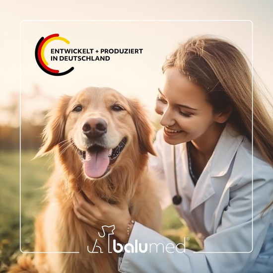balumed® Snacks stomach and intestines highly concentrated with fennel seeds and psyllium husks for dogs, treats with prebiotics, postbiotics, chamomile flowers, brewer's yeast, omega-3, vitamins E + balumed® Snacks stomach and intestines highly concentrated with fennel seeds and psyllium husks for dogs, treats with prebiotics, postbiotics, chamomile flowers, brewer's yeast, omega-3, vitamins E +