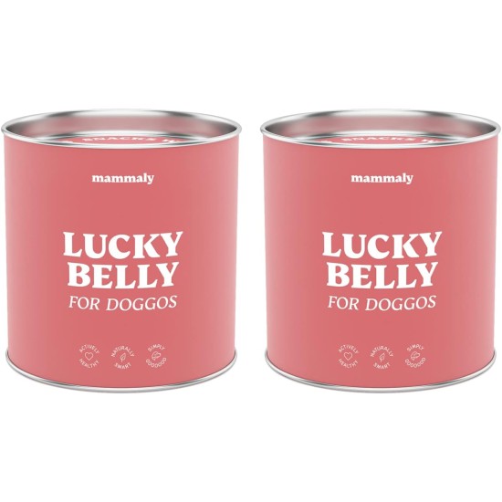 mammaly Lucky Belly Probiotics Dog Treat, 325 g, Digestive Snacks for Stomach Intestinal Flora Building (For Diarrhea, Heartburn & Grass Eating) Alternative to Healing Clay, Charcoal Tablets as mammaly Lucky Belly Probiotics Dog Treat, 325 g, Digestive Snacks for Stomach Intestinal Flora Building (For Diarrhea, Heartburn & Grass Eating) Alternative to Healing Clay, Charcoal Tablets as