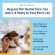 13 Dental Bones for Medium and Large Dogs - Removes Tartar, Improves Overall Oral Health (13, Chicken)