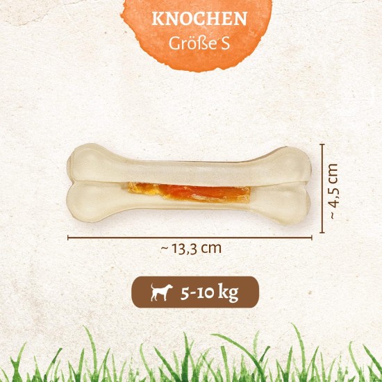 8-in-1 Delights Chicken Chew Bone Strong, Extra Strong for Strong Chewing Dogs, Various sizes., May vary 8-in-1 Delights Chicken Chew Bone Strong, Extra Strong for Strong Chewing Dogs, Various sizes., May vary