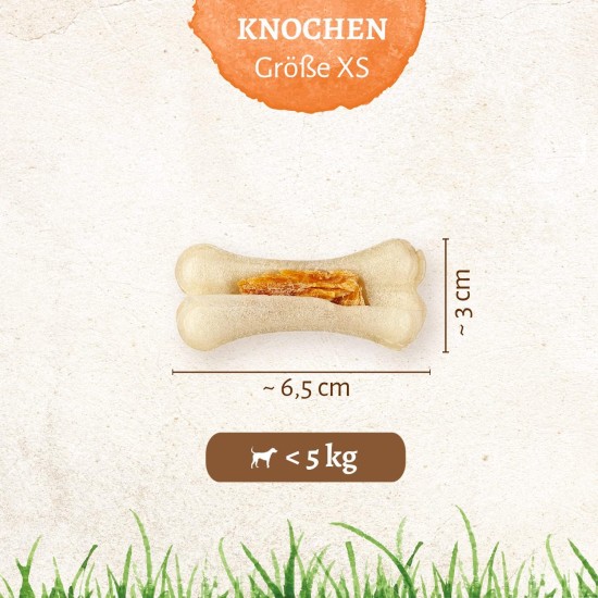 8-in-1 Delights Chicken Chew Bone Strong, Extra Strong for Strong Chewing Dogs, Various sizes., May vary 8-in-1 Delights Chicken Chew Bone Strong, Extra Strong for Strong Chewing Dogs, Various sizes., May vary