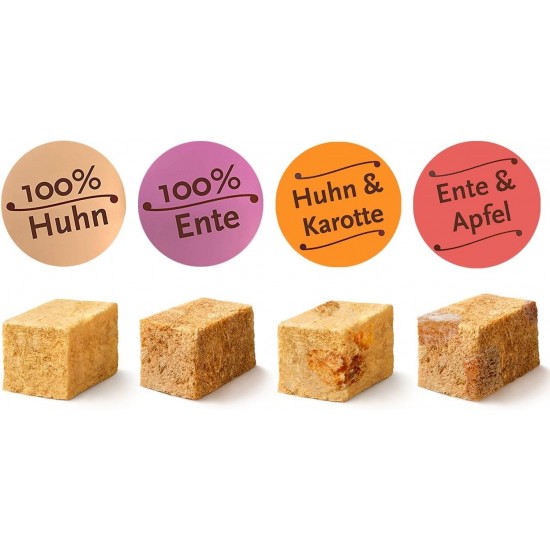 8-in-1 Meaty Treats, Freeze-Dried Dogs Treats, Grain-Free and Sugar-Free (1 Bag, 50 g) 8-in-1 Meaty Treats, Freeze-Dried Dogs Treats, Grain-Free and Sugar-Free (1 Bag, 50 g)