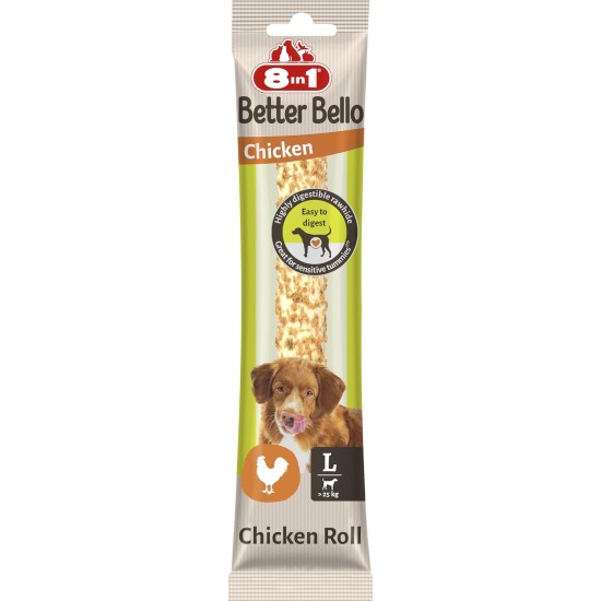 8in1 Better Bello Chicken Bones XS - Easily Digestible Chew Bones for Dogs with Chicken, Chew Items for Dogs with Sensitive Stomach, 84 g Bag (Pack of 7) 8in1 Better Bello Chicken Bones XS - Easily Digestible Chew Bones for Dogs with Chicken, Chew Items for Dogs with Sensitive Stomach, 84 g Bag (Pack of 7)