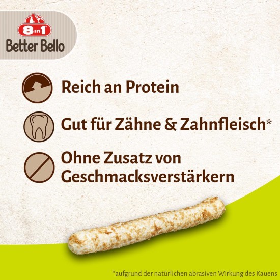 8in1 Better Bello Chicken Bones XS - Easily Digestible Chew Bones for Dogs with Chicken, Chew Items for Dogs with Sensitive Stomach, 84 g Bag (Pack of 7) 8in1 Better Bello Chicken Bones XS - Easily Digestible Chew Bones for Dogs with Chicken, Chew Items for Dogs with Sensitive Stomach, 84 g Bag (Pack of 7)