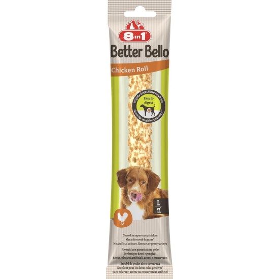 8in1 Better Bello Chicken Bones XS - Easily Digestible Chew Bones for Dogs with Chicken, Chew Items for Dogs with Sensitive Stomach, 84 g Bag (Pack of 7) 8in1 Better Bello Chicken Bones XS - Easily Digestible Chew Bones for Dogs with Chicken, Chew Items for Dogs with Sensitive Stomach, 84 g Bag (Pack of 7)
