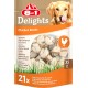 8in1 Delights Chicken, Healthy Chew Bone for Dogs, High Quality Chicken Meat, Wrapped in Beef Skin. Sizes, Bone 8in1 Delights Chicken, Healthy Chew Bone for Dogs, High Quality Chicken Meat, Wrapped in Beef Skin. Sizes, Bone