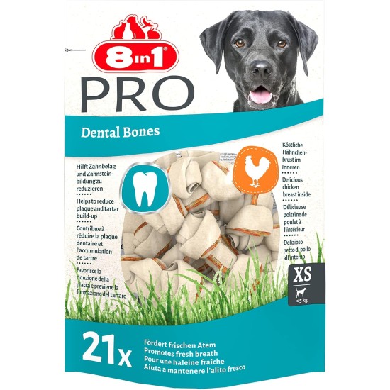 8in1 Delights Pro Dental Healthy Chew Bone Chew Sticks for Dogs for Dental Care Various Sizes: 8in1 Delights Pro Dental Healthy Chew Bone Chew Sticks for Dogs for Dental Care Various Sizes: