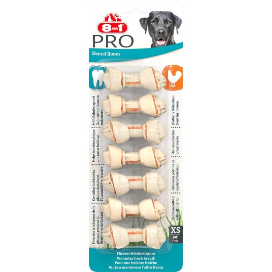 8in1 Delights Pro Dental Healthy Chew Bone Chew Sticks for Dogs for Dental Care Various Sizes: 8in1 Delights Pro Dental Healthy Chew Bone Chew Sticks for Dogs for Dental Care Various Sizes: