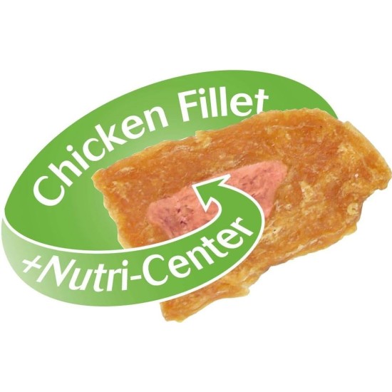 8in1 Fillets Pro Skin & Coat Dog Snack with Chicken, Functional Dog Treats Flavoured with Linseed Oil, 80g Bag 8in1 Fillets Pro Skin & Coat Dog Snack with Chicken, Functional Dog Treats Flavoured with Linseed Oil, 80g Bag