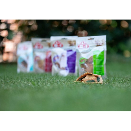 8in1 Fillets Pro Skin & Coat Dog Snack with Chicken, Functional Dog Treats Flavoured with Linseed Oil, 80g Bag 8in1 Fillets Pro Skin & Coat Dog Snack with Chicken, Functional Dog Treats Flavoured with Linseed Oil, 80g Bag