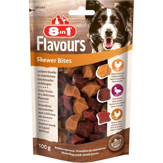 8in1 Flavours Crunchy Rolls Hunde-Snacks - knusprige Leckerlis für Hunde mit Hähnchenbrust, Entenbrust oder Rindfleisch, 85 g Beutel 8in1 Flavours Crunchy Rolls Hunde-Snacks - knusprige Leckerlis für Hunde mit Hähnchenbrust, Entenbrust oder Rindfleisch, 85 g Beutel