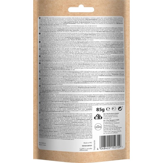 8in1 Tasties Calcium Bones - Chicken Breast Wrapped Small Bones 3oz 8in1 Tasties Calcium Bones - Chicken Breast Wrapped Small Bones 3oz