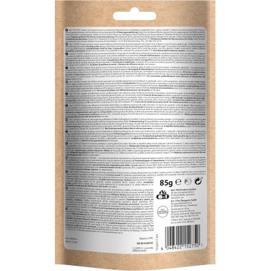 8in1 Tasties Calcium Bones - Chicken Breast Wrapped Small Bones 3oz 8in1 Tasties Calcium Bones - Chicken Breast Wrapped Small Bones 3oz