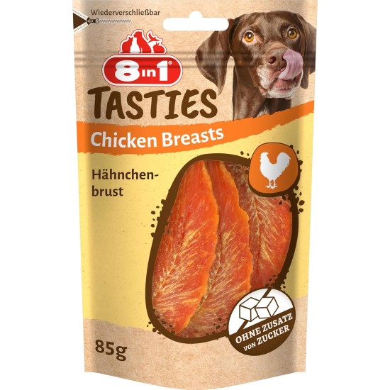 8in1 Tasties Calcium Bones - Chicken Breast Wrapped Small Bones 3oz 8in1 Tasties Calcium Bones - Chicken Breast Wrapped Small Bones 3oz