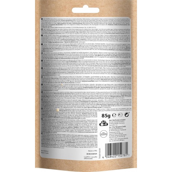 8in1 Tasties Sushi Rolls Dog Snack - Gluten Free Treats with Cod & Chicken Breast, 85 g 8in1 Tasties Sushi Rolls Dog Snack - Gluten Free Treats with Cod & Chicken Breast, 85 g