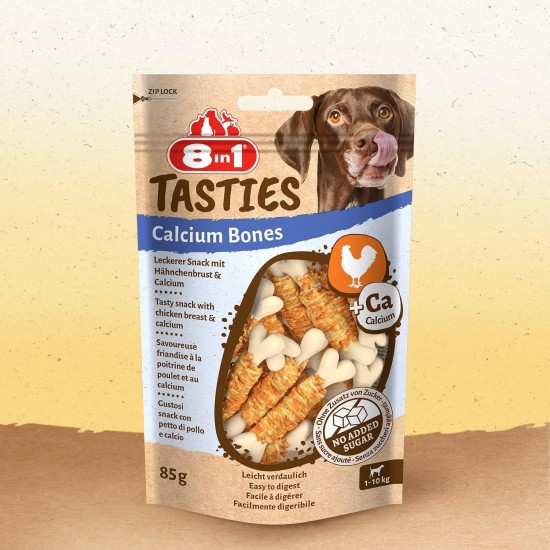 8in1 Tasties Sushi Rolls Dog Snack - Gluten Free Treats with Cod & Chicken Breast, 85 g 8in1 Tasties Sushi Rolls Dog Snack - Gluten Free Treats with Cod & Chicken Breast, 85 g