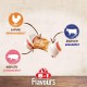 8in1 Triple Flavor Chewing Bone L wrapped with chicken fillet, 1 pack (1 x 85 g) 8in1 Triple Flavor Chewing Bone L wrapped with chicken fillet, 1 pack (1 x 85 g)