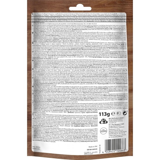 8in1 Triple Flavor Wings Chew Snack 6 Pieces Wrapped with Chicken Fillet, 1 Pack (113 g) 8in1 Triple Flavor Wings Chew Snack 6 Pieces Wrapped with Chicken Fillet, 1 Pack (113 g)
