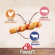8in1 Triple Flavour Wings Kaustangen für Hunde - Kausnacks mit extra viel Fleisch, 113g Beutel (ca. 6 Stück) 8in1 Triple Flavour Wings Kaustangen für Hunde - Kausnacks mit extra viel Fleisch, 113g Beutel (ca. 6 Stück)