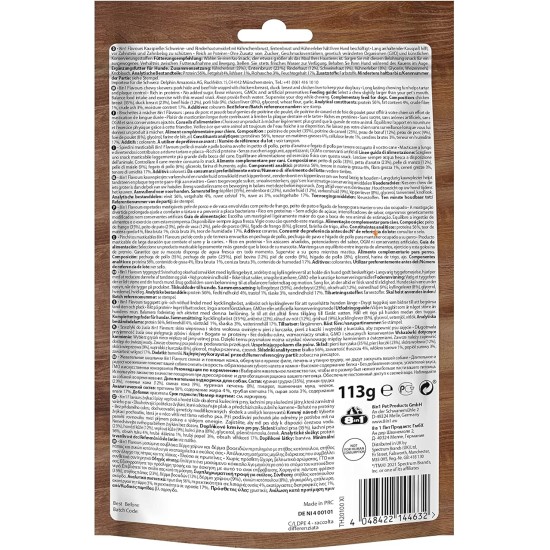 8in1 Triple Flavour Wings Kaustangen für Hunde - Kausnacks mit extra viel Fleisch, 113g Beutel (ca. 6 Stück) 8in1 Triple Flavour Wings Kaustangen für Hunde - Kausnacks mit extra viel Fleisch, 113g Beutel (ca. 6 Stück)