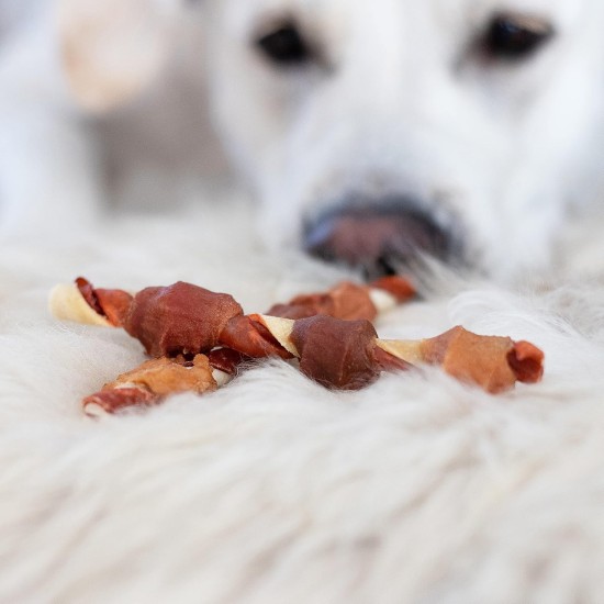 8in1 Triple Flavour Wings Kaustangen für Hunde - Kausnacks mit extra viel Fleisch, 113g Beutel (ca. 6 Stück) 8in1 Triple Flavour Wings Kaustangen für Hunde - Kausnacks mit extra viel Fleisch, 113g Beutel (ca. 6 Stück)