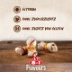 8in1 triple flavor chewing bone M wrapped with chicken fillet