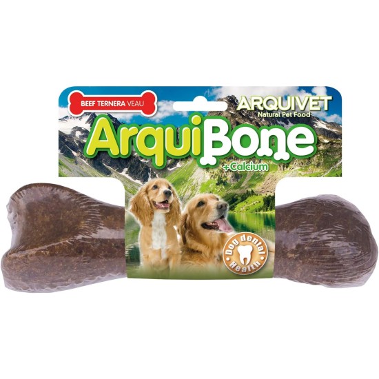 ARQUIVET - Arquibone Chicken 20 cm - 265 g - Large Bone for Dogs - Natural Dog Snack - Chew Bone - Supplementary Food for Dogs ARQUIVET - Arquibone Chicken 20 cm - 265 g - Large Bone for Dogs - Natural Dog Snack - Chew Bone - Supplementary Food for Dogs