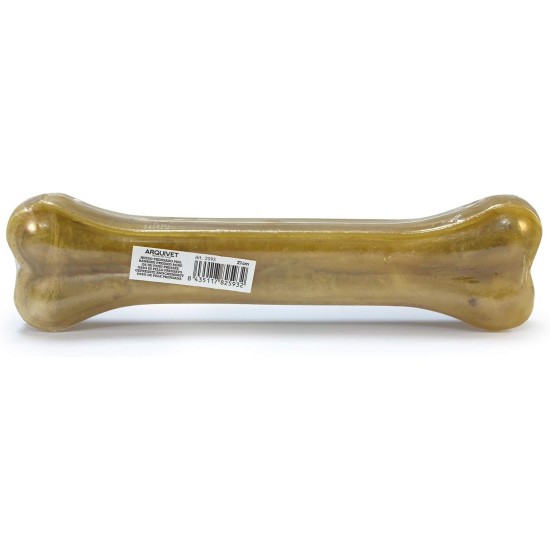 ARQUIVET 100% Natural Pressed Cow Leather Bones for Dogs 21cm Full Box 30 Pcs Retractable Natural Snack Treats Treats for Dogs ARQUIVET 100% Natural Pressed Cow Leather Bones for Dogs 21cm Full Box 30 Pcs Retractable Natural Snack Treats Treats for Dogs