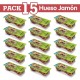 ARQUIVET Pack of 12 - 2 Half Serrano Ham Bones - Natural Snacks for Dogs of All Breeds - Prizes, Rewards - Chew Bones for Dogs ARQUIVET Pack of 12 - 2 Half Serrano Ham Bones - Natural Snacks for Dogs of All Breeds - Prizes, Rewards - Chew Bones for Dogs