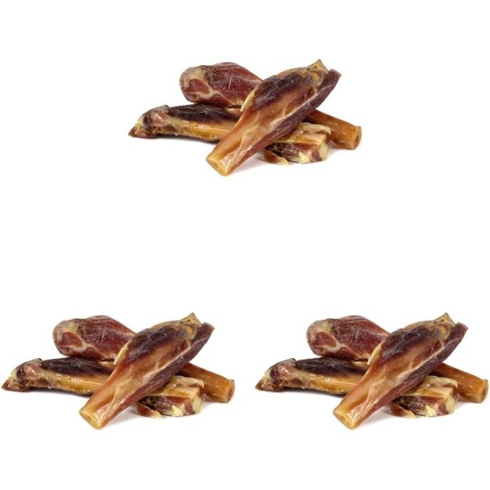 ARQUIVET Serrano Ham Bones 3 Pack 100% Natural Dog Chew Bone Treats Rewards - Natural Teether for Dogs ARQUIVET Serrano Ham Bones 3 Pack 100% Natural Dog Chew Bone Treats Rewards - Natural Teether for Dogs