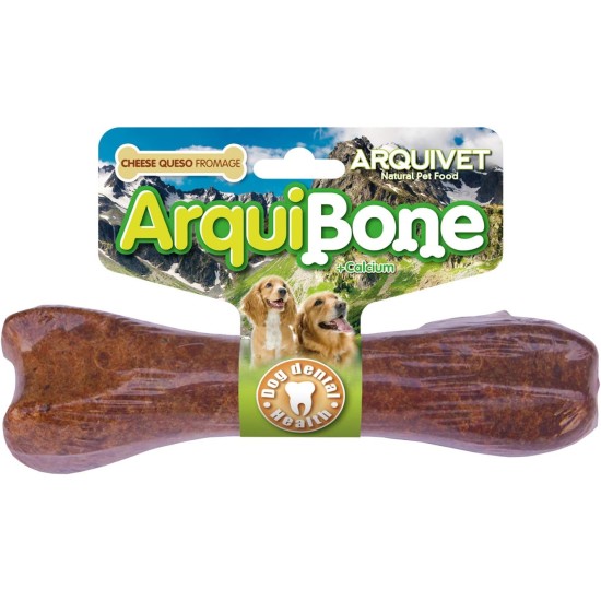 Arquivet Arquibone Beef 12.5 cm - 95 g - Large Dog Bone - Natural Snack for Dogs - Chew Bone - Supplementary Food for Dogs Arquivet Arquibone Beef 12.5 cm - 95 g - Large Dog Bone - Natural Snack for Dogs - Chew Bone - Supplementary Food for Dogs