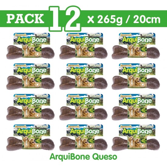 Arquivet Arquibone Chicken, 12 Pieces, 20 cm, 265 g - Bones for Dogs, Snacks, Treats, Rewards and Treats for Dogs, Made from Natural Ingredients Arquivet Arquibone Chicken, 12 Pieces, 20 cm, 265 g - Bones for Dogs, Snacks, Treats, Rewards and Treats for Dogs, Made from Natural Ingredients