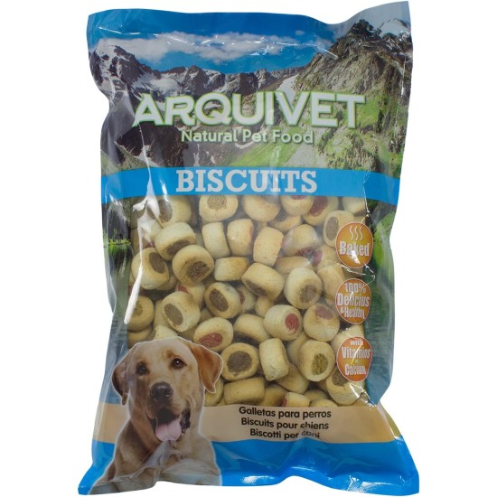 Arquivet Biscuits Gebäck für Hunde Knochenmark Mix, 1 kg (1 Stück) Arquivet Biscuits Gebäck für Hunde Knochenmark Mix, 1 kg (1 Stück)