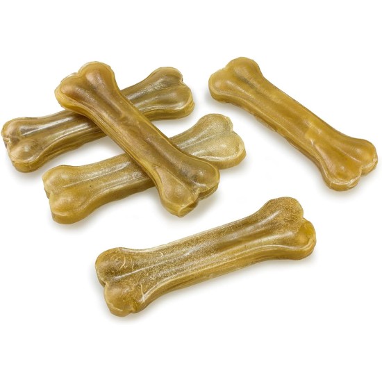 Arquivet, Bone Pressed Cowhide Leather Dog Treats Dog Treats Treats for Dogs Treats for Dogs Treats for Dogs 26.5cm Bag of 5 Arquivet, Bone Pressed Cowhide Leather Dog Treats Dog Treats Treats for Dogs Treats for Dogs Treats for Dogs 26.5cm Bag of 5