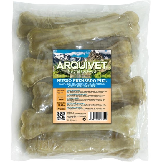 Arquivet, Bone Pressed Cowhide Leather Dog Treats Dog Treats Treats for Dogs Treats for Dogs Treats for Dogs 26.5cm Bag of 5 Arquivet, Bone Pressed Cowhide Leather Dog Treats Dog Treats Treats for Dogs Treats for Dogs Treats for Dogs 26.5cm Bag of 5