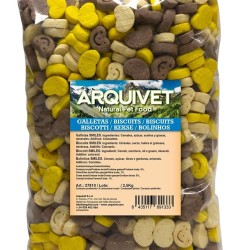 Arquivet Dog Biscuits Smiles - 10 kg - Snacks for Dogs - Treats for Dogs Arquivet Dog Biscuits Smiles - 10 kg - Snacks for Dogs - Treats for Dogs