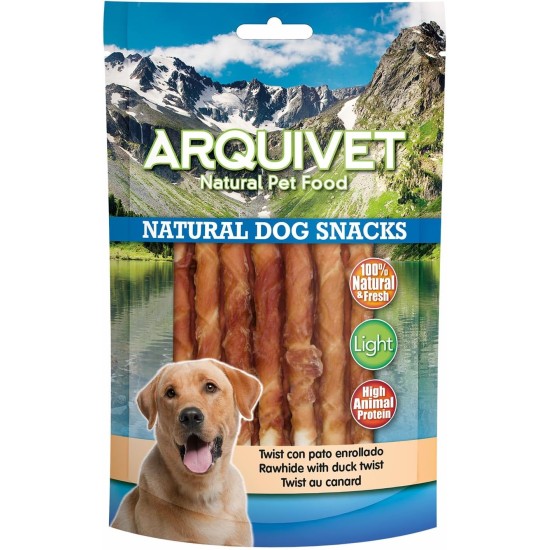 Arquivet Twist Chicken Rolled 24cm 350g (Pack of 1) Arquivet Twist Chicken Rolled 24cm 350g (Pack of 1)